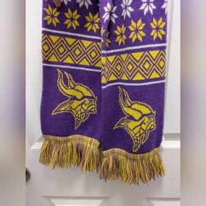Forever Collectibles Purple and Yellow Scarf